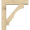 Ekena Millwork Balboa Block Rough Sawn Bracket w/ Offset Brace, Douglas Fir, 8"W x 36"D x 40"H BKT0806X36X40BOA05RDF - alternate 2